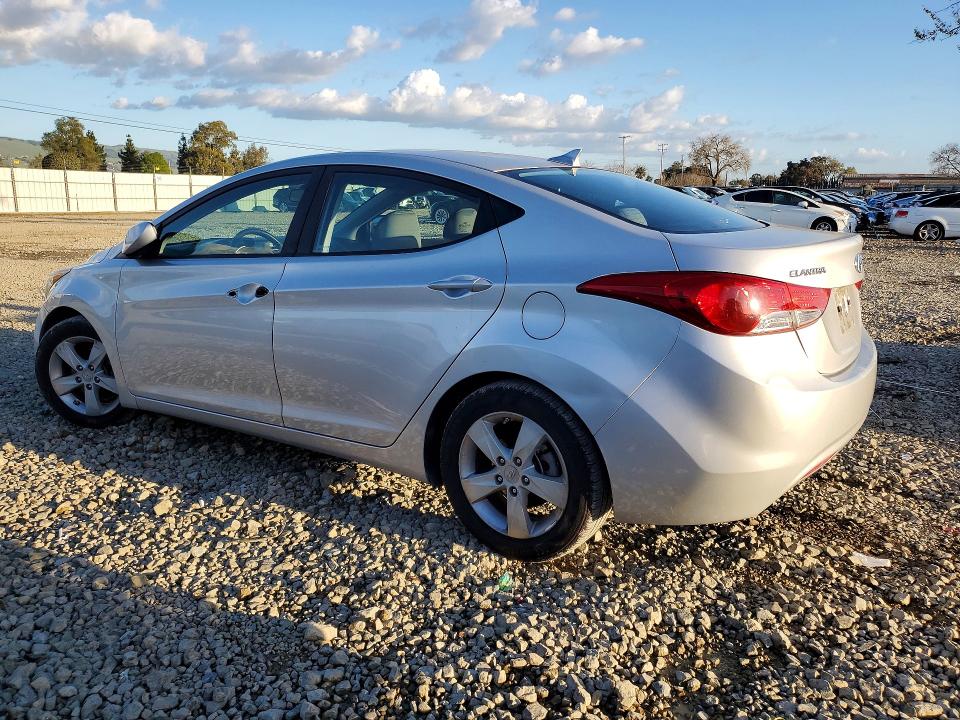 Photo 2 from auction – 2012 HYUNDAI ELANTRA GL with VIN KMHDH4AE6CU188415