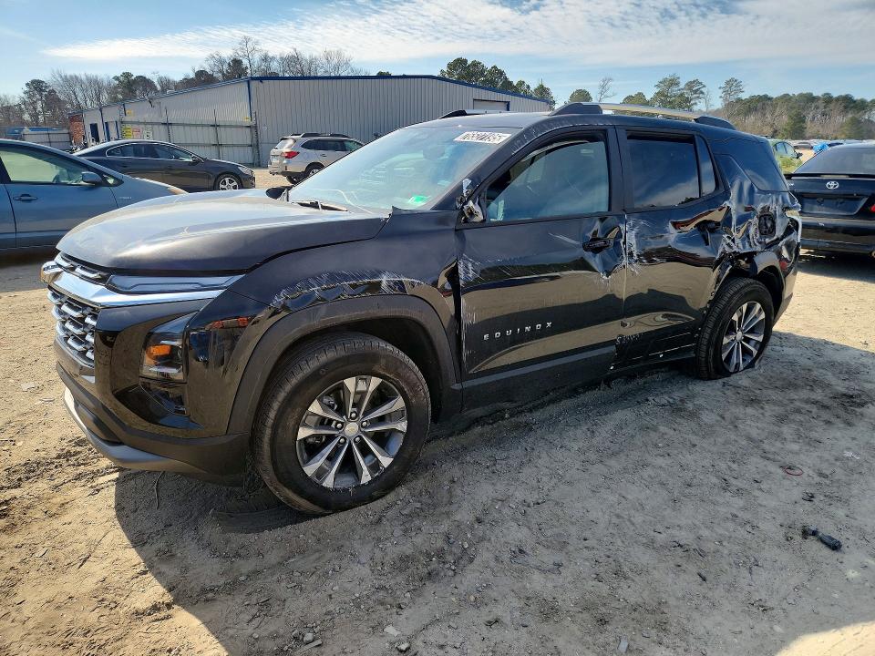 CHEVROLET EQUINOX LT 2025 with VIN 3GNAXPEG3SL225542 - Photo from auction