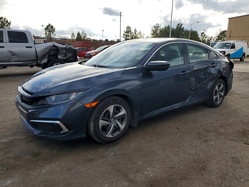 HONDA CIVIC 2019 with VIN 19XFC2F64KE014860 - Photo from auction