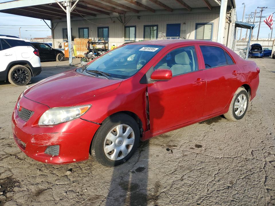 TOYOTA COROLLA 2010 with VIN 2T1BU4EE0AC355301 - Photo from auction