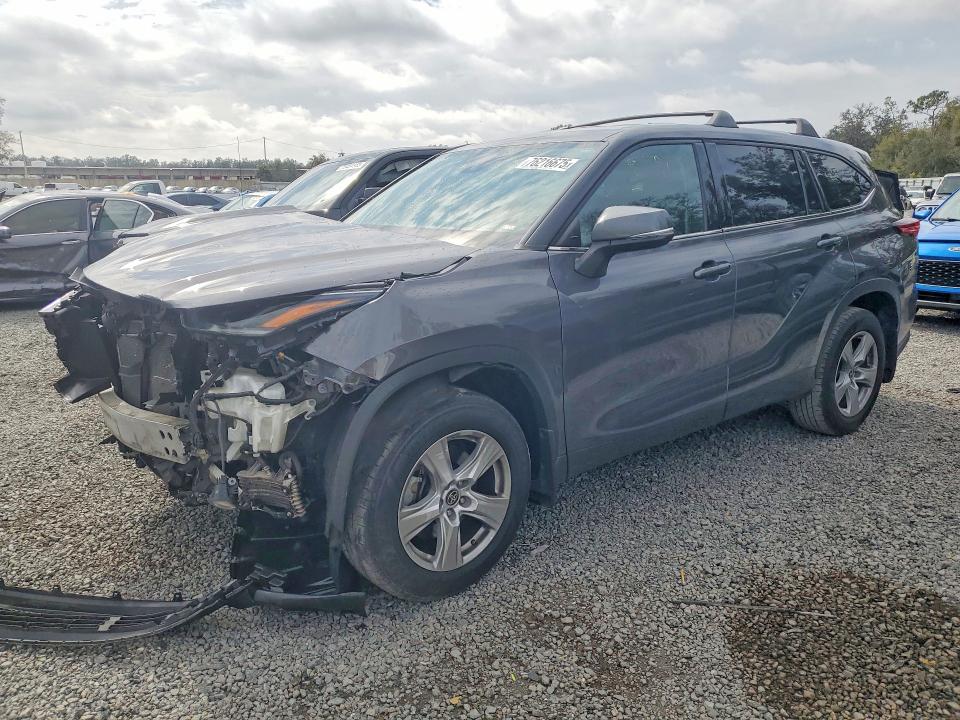 TOYOTA HIGHLANDER 2021 with VIN 5TDZZRAH2MS525778 - Photo from auction