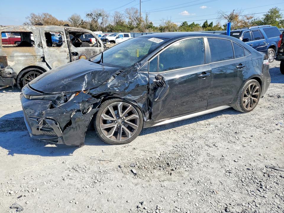 TOYOTA COROLLA 2022 with VIN JTDS4MCE1NJ098131 - Photo from auction