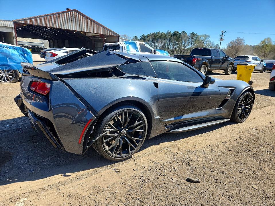 Photo 3 from auction – 2019 CHEVROLET CORVETTE with VIN 1G1YW2D73K5112035