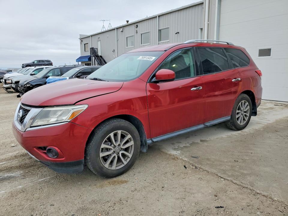 NISSAN PATHFINDER 2015 with VIN 5N1AR2MN6FC694336 - Photo from auction