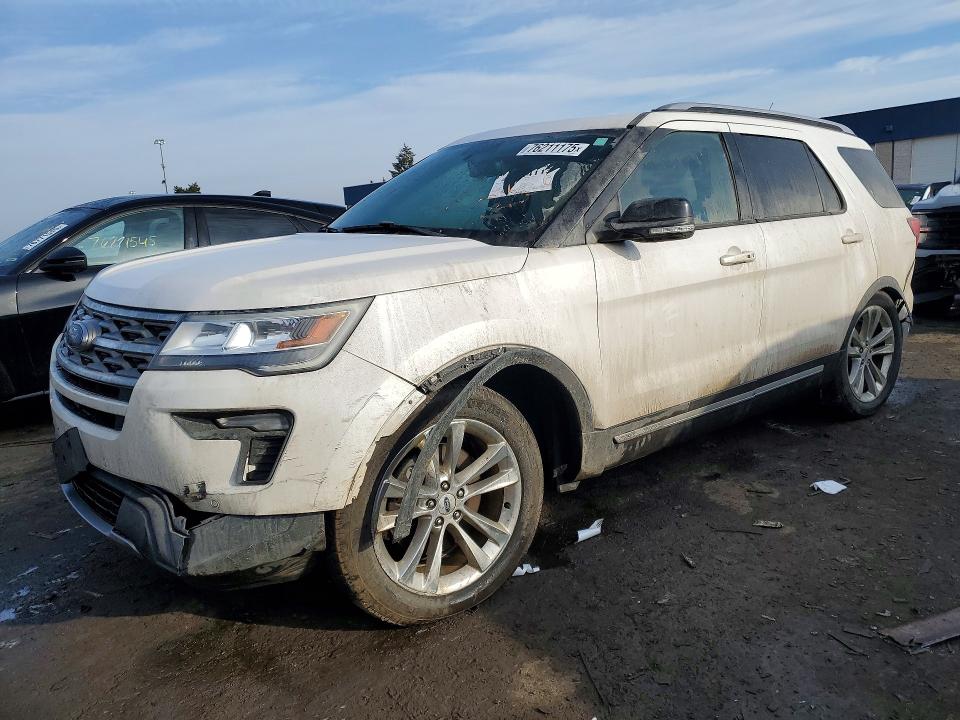 FORD EXPLORER 2018 with VIN 1FM5K8D81JGA66429 - Photo from auction