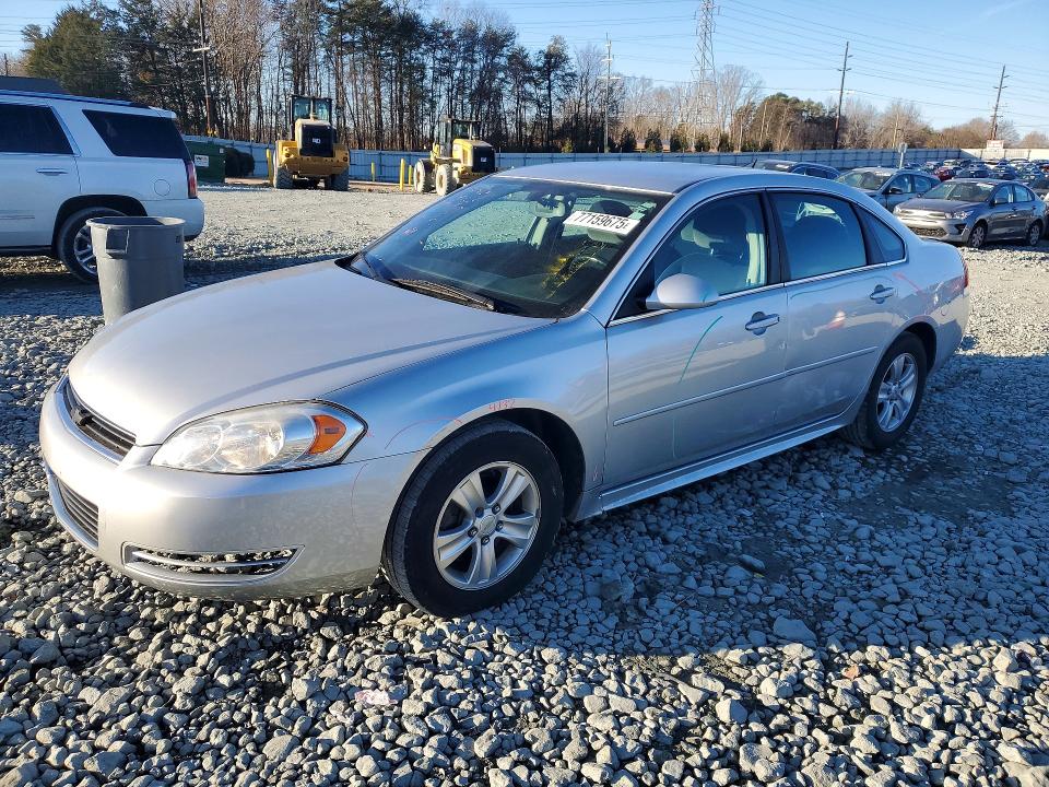 CHEVROLET IMPALA LS 2012 with VIN 2G1WF5E35C1290603 - Photo from auction
