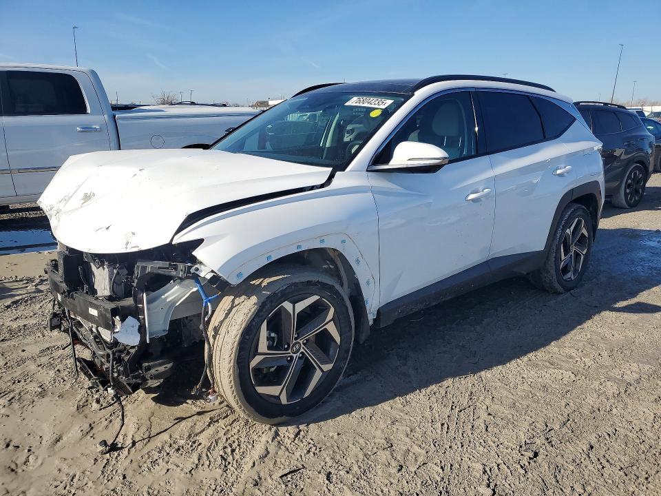 HYUNDAI TUCSON LIM 2022 with VIN KM8JECA10NU078935 - Photo from auction