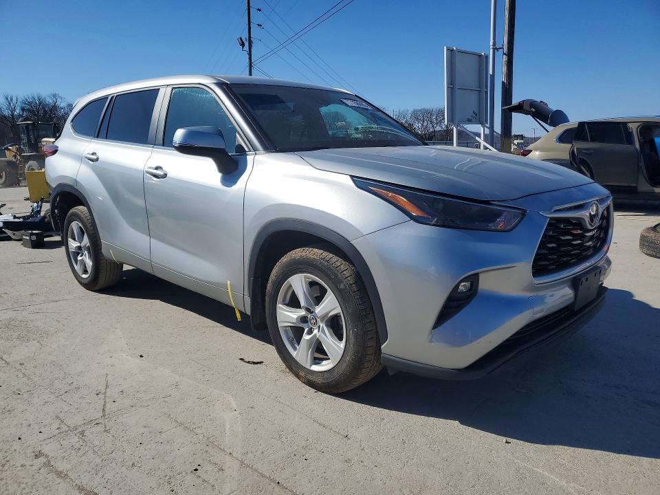 Photo 4 from auction – 2023 TOYOTA HIGHLANDER with VIN 5TDKDRAH0PS517571