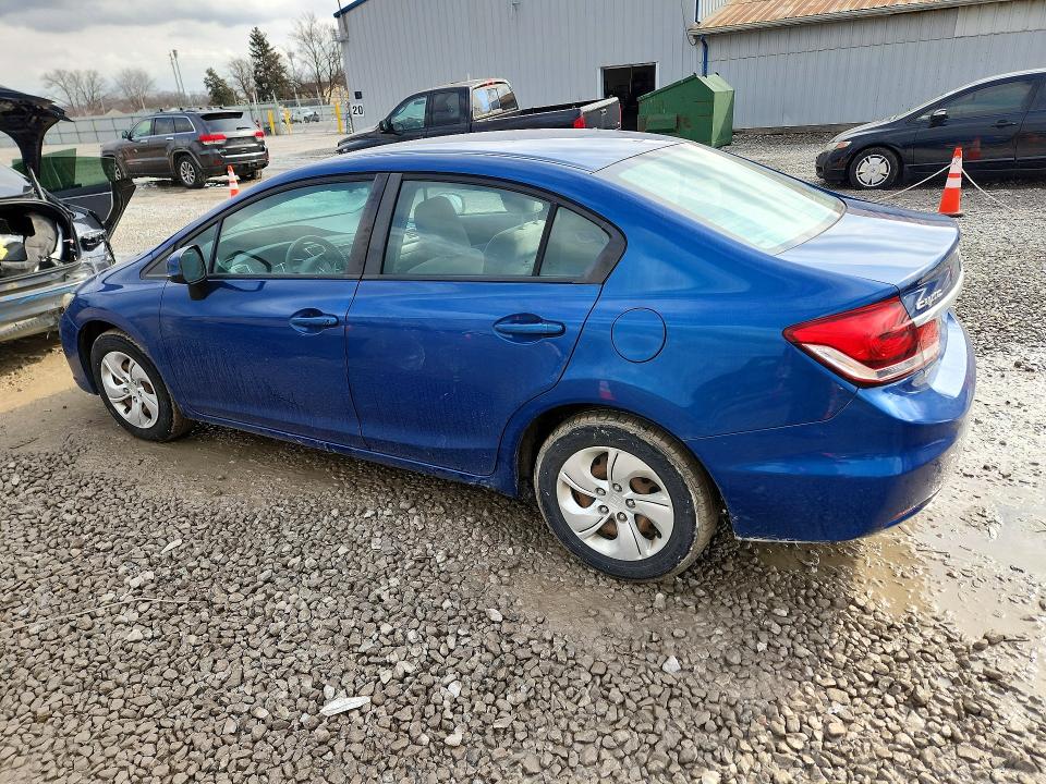 Photo 2 from auction – 2013 HONDA CIVIC with VIN 19XFB2F5XDE263581