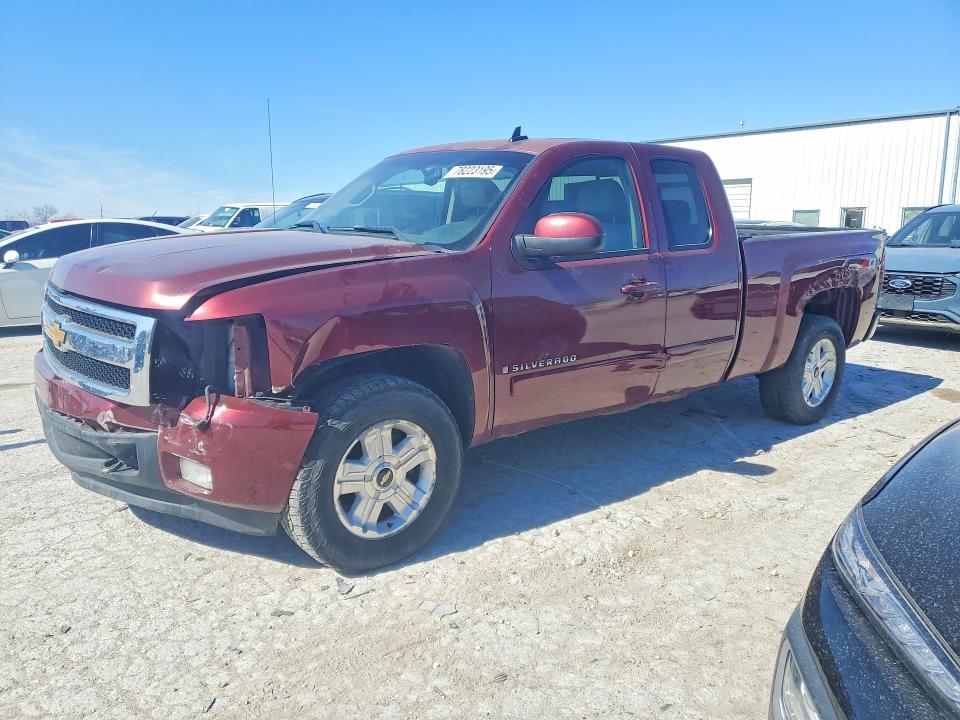 CHEVROLET SILVERADO 2008 with VIN 2GCEK19J281202663 - Photo from auction