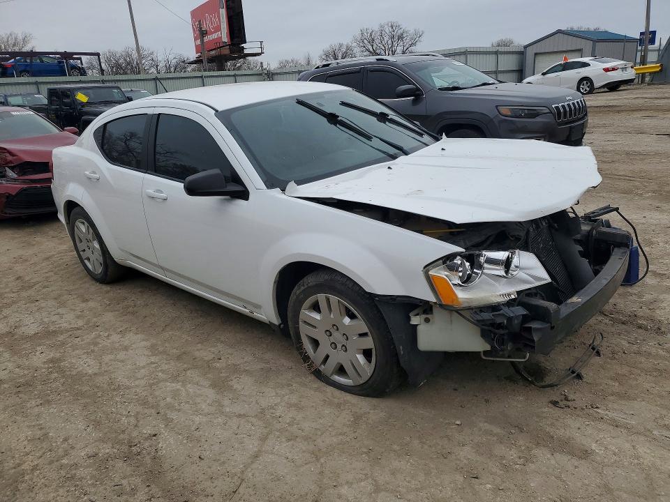 Photo 4 from auction – 2013 DODGE AVENGER with VIN 1C3CDZAG2DN749395
