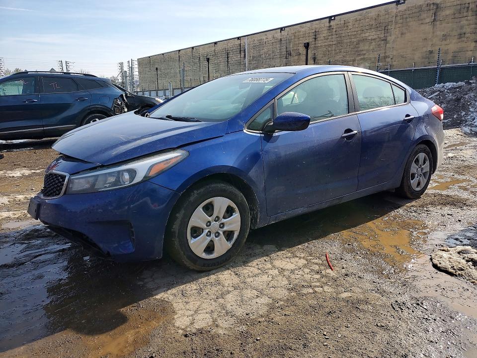 KIA FORTE 2017 with VIN 3KPFL4A75HE096862 - Photo from auction