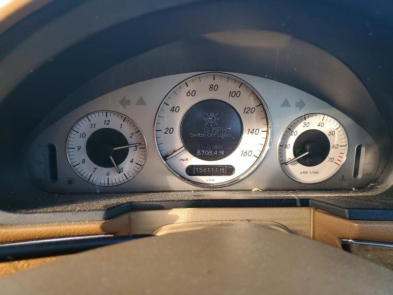 Photo 9 from auction – 2008 MERCEDES-BENZ E 350 4MAT with VIN WDBUF87XX8B187196