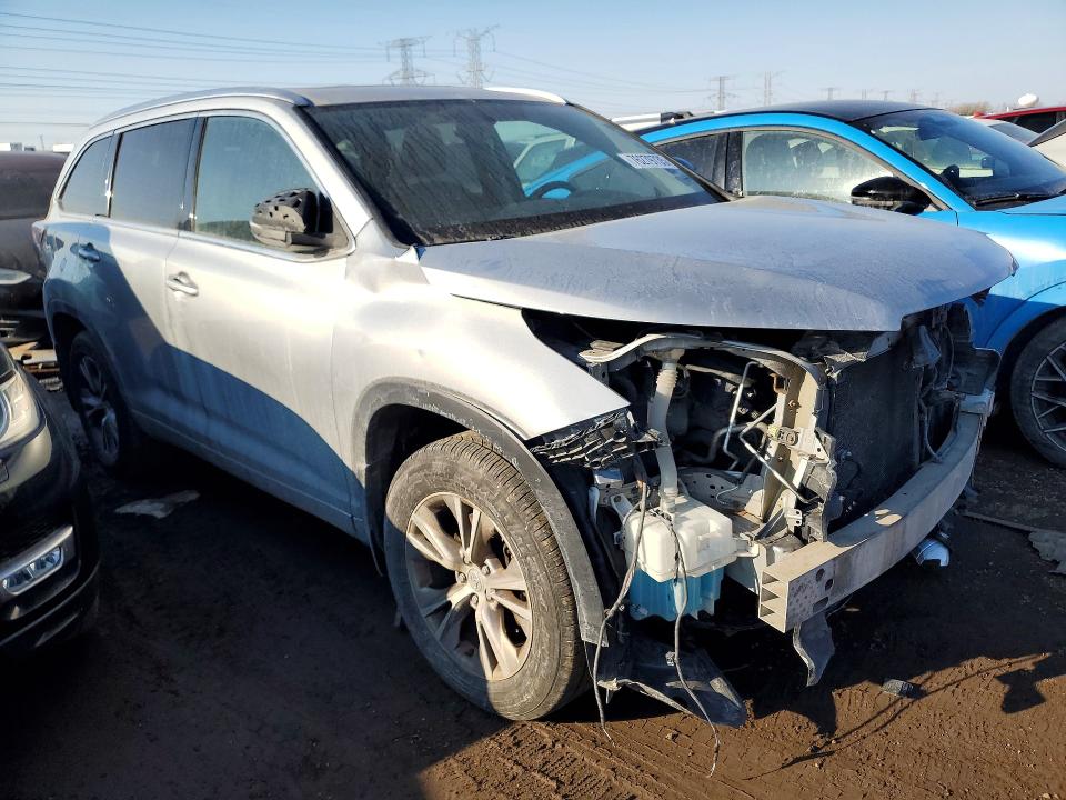 Photo 4 from auction – 2014 TOYOTA HIGHLANDER with VIN 5TDJKRFH7ES011307