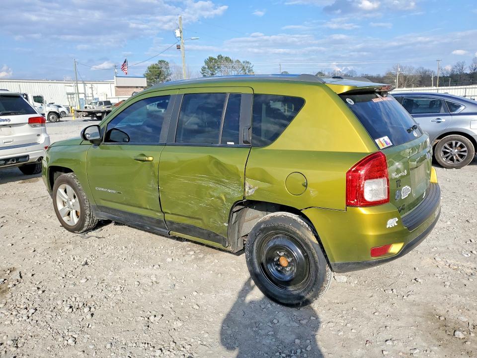 Photo 2 from auction – 2012 JEEP COMPASS with VIN 1C4NJCEA9CD634524