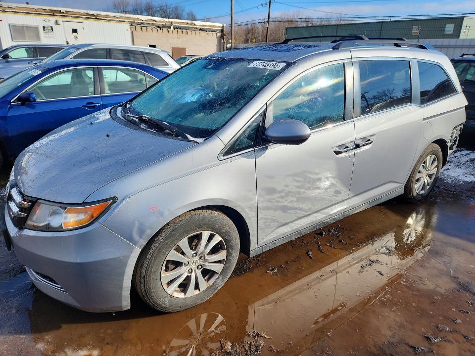 Photo 1 from auction – 2016 HONDA ODYSSEY with VIN 5FNRL5H67GB125397