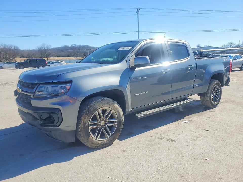 CHEV COLORADO 2021 with VIN 1GCGTBEN0M1159218 - Photo from auction
