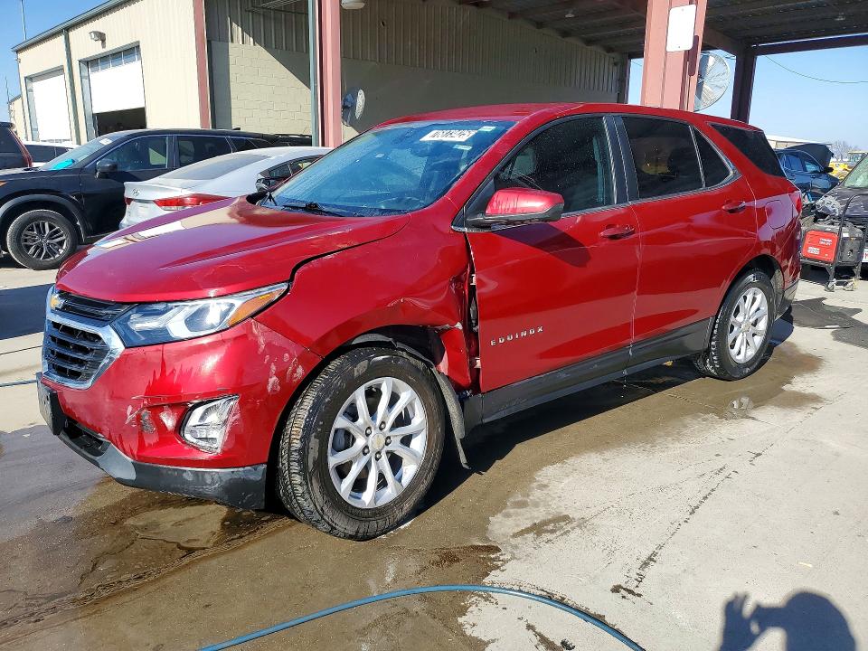 CHEVROLET EQUINOX 2021 with VIN 3GNAXKEV7ML336938 - Photo from auction