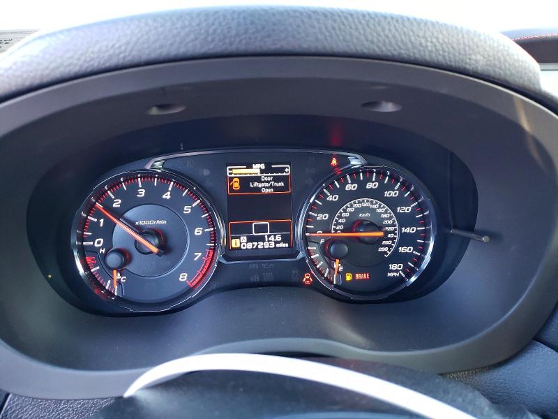 Photo 9 from auction – 2018 SUBARU WRX with VIN JF1VA1A64J9819799