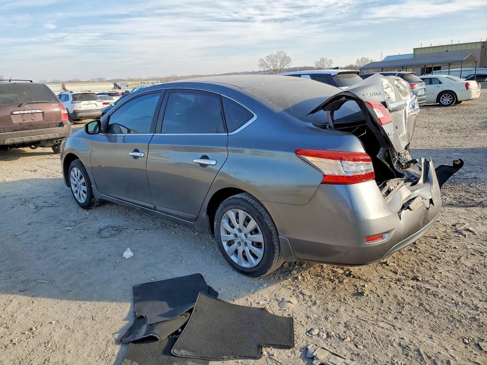 Photo 2 from auction – 2015 NISSAN SENTRA S with VIN 3N1AB7AP5FY377167
