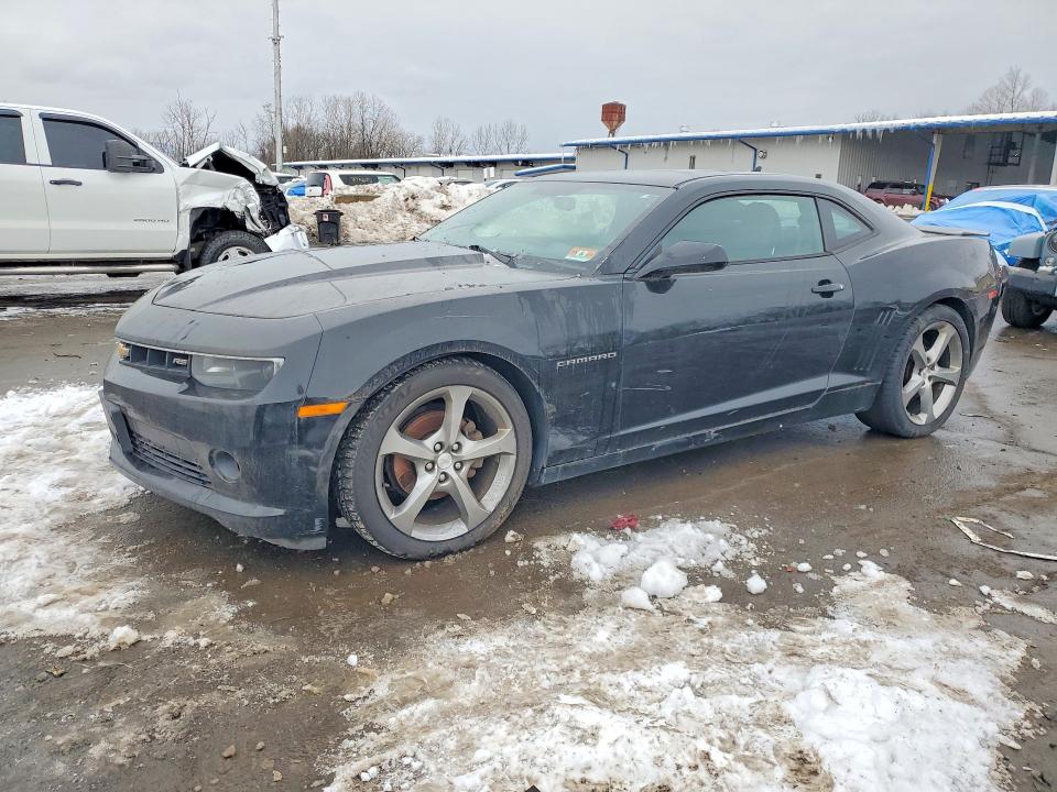 CHEVROLET CAMARO 2014 with VIN 2G1FC1E33E9229420 - Photo from auction