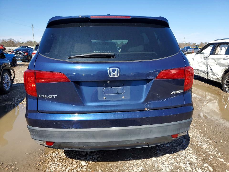 Photo 6 from auction – 2017 HONDA PILOT with VIN 5FNYF6H59HB061333