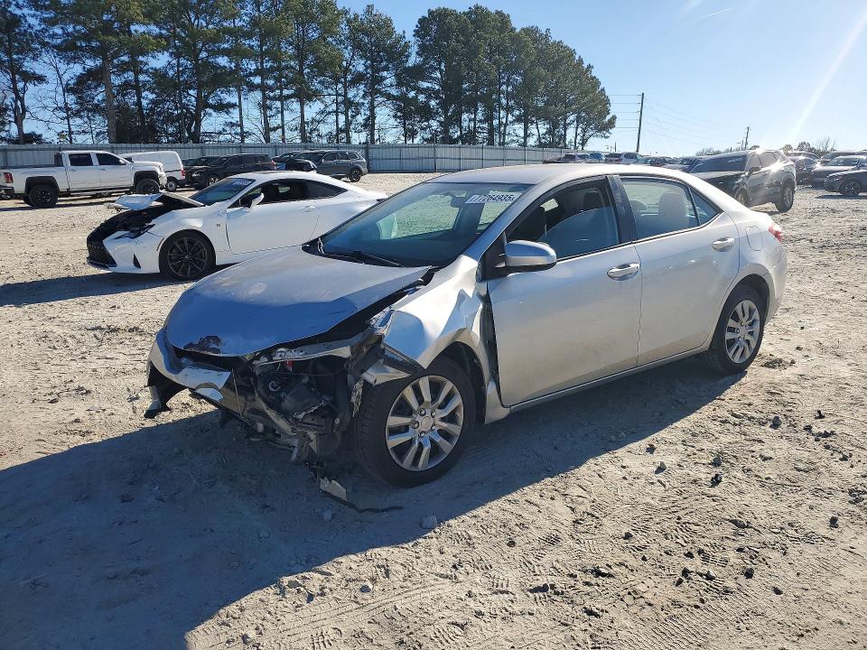 TOYOTA COROLLA 2016 with VIN 2T1BURHE3GC536894 - Photo from auction