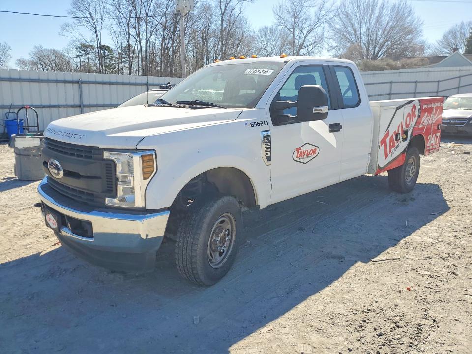 FORD F250 SUPER 2019 with VIN 1FD7X2B62KEG56211 - Photo from auction