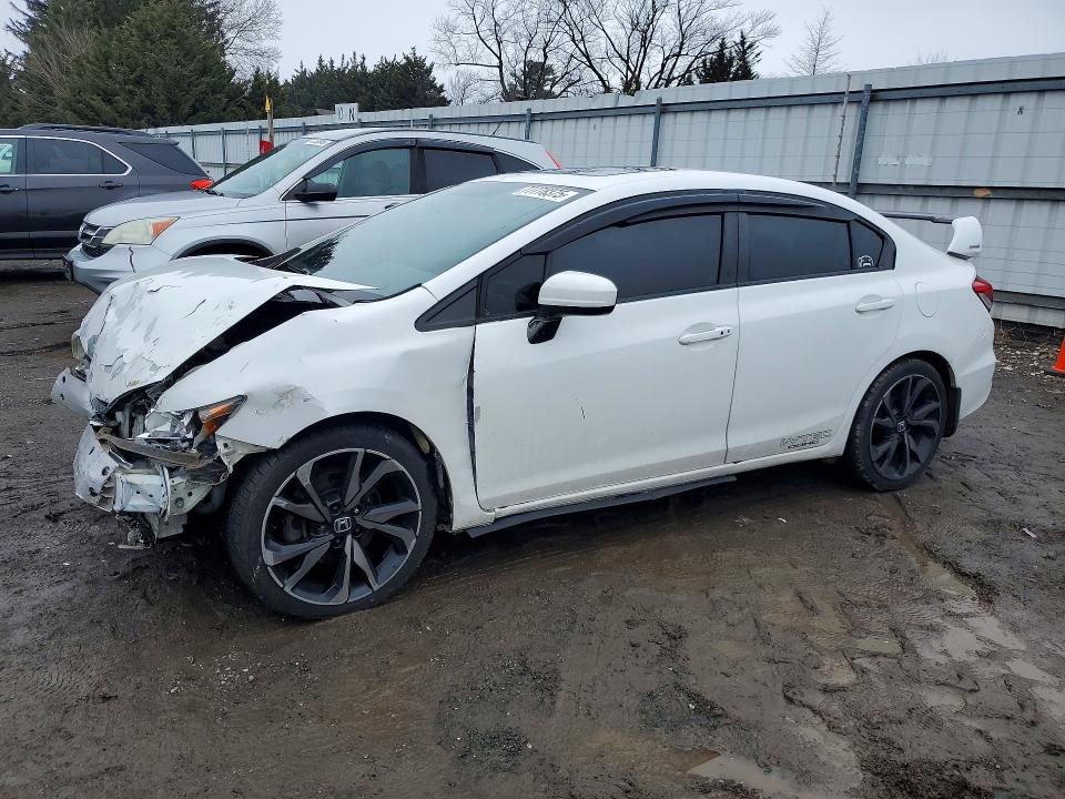 HONDA CIVIC 2015 with VIN 2HGFB6E57FH704276 - Photo from auction