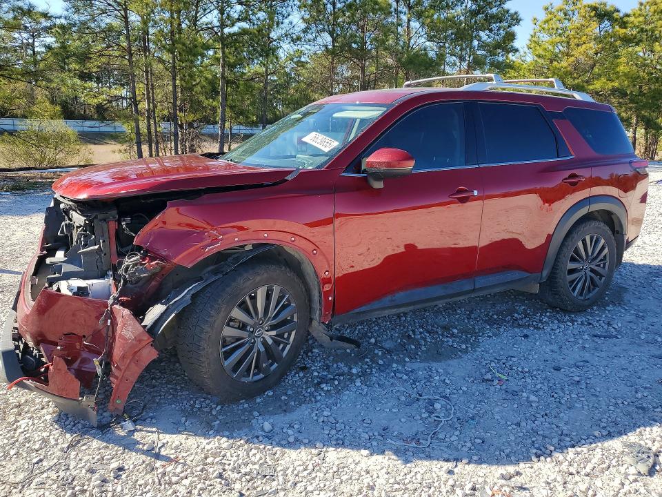 NISSAN PATHFINDER 2022 with VIN 5N1DR3CB7NC224020 - Photo from auction