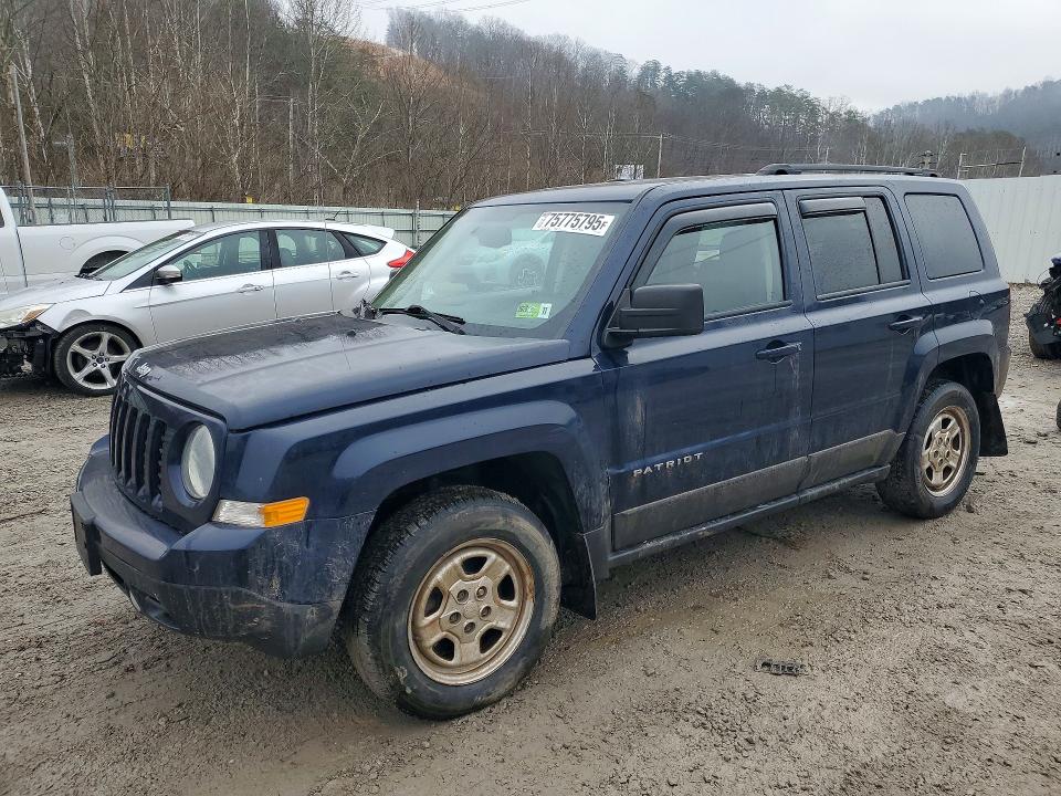 JEEP PATRIOT 2017 with VIN 1C4NJRBBXHD150868 - Photo from auction