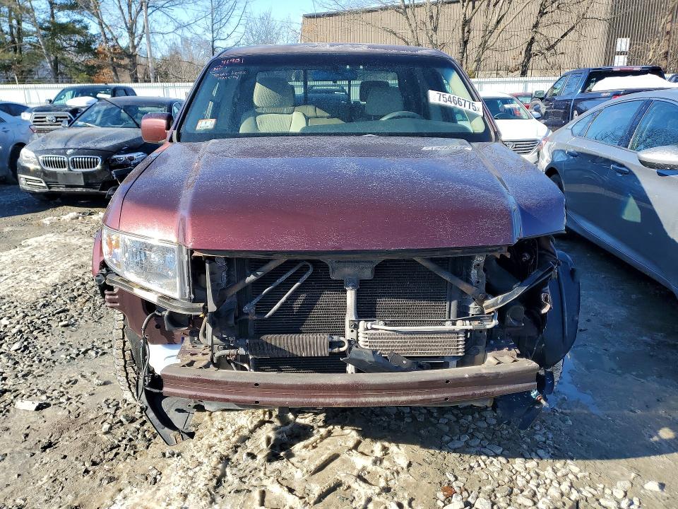 Photo 5 from auction – 2009 HONDA RIDGELINE with VIN 5FPYK16459B101022