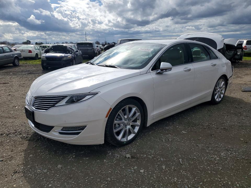 LINCOLN MKZ HYBRID 2015 with VIN 3LN6L2LU1FR618542 - Photo from auction