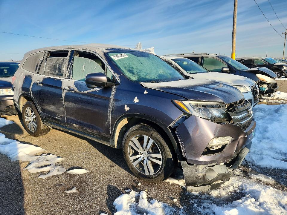 Photo 4 from auction – 2018 HONDA PILOT EXL with VIN 5FNYF6H55JB011597
