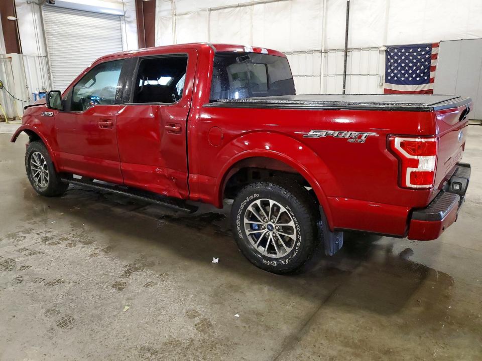 Photo 2 from auction – 2018 FORD F150 with VIN 1FTEW1EP3JFE16624