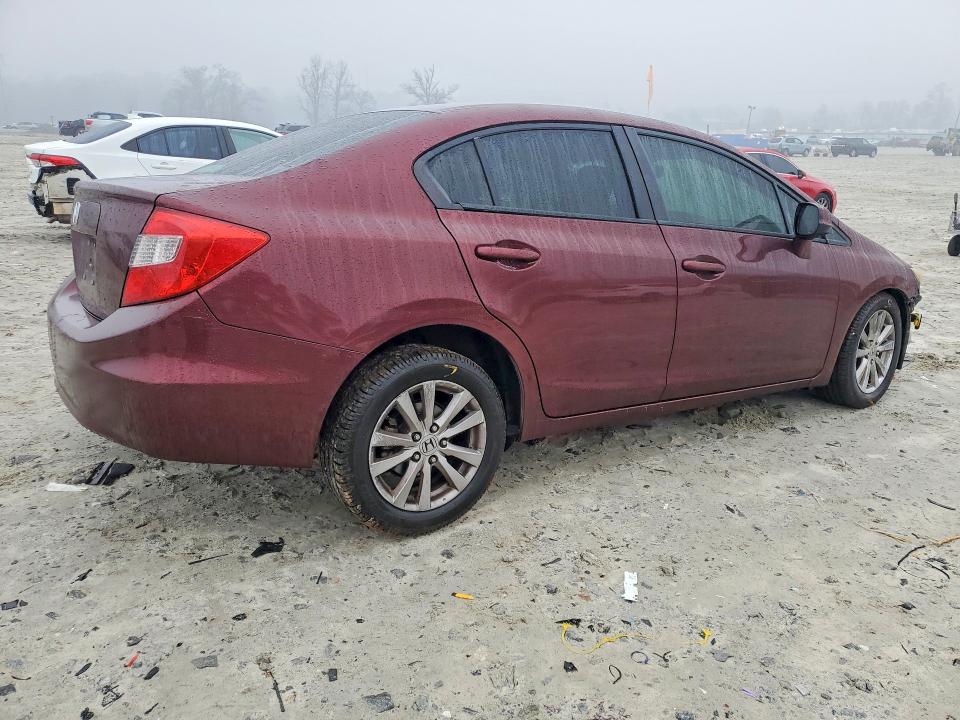 Photo 3 from auction – 2012 HONDA CIVIC with VIN 19XFB2F85CE100135