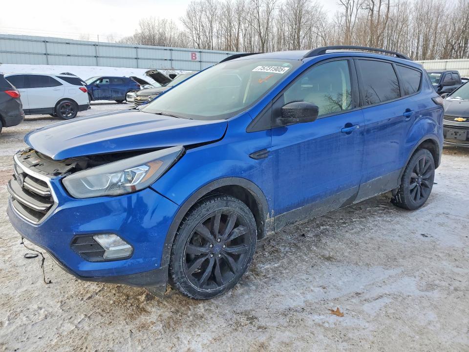 FORD ESCAPE SE 2017 with VIN 1FMCU9GD1HUD00273 - Photo from auction