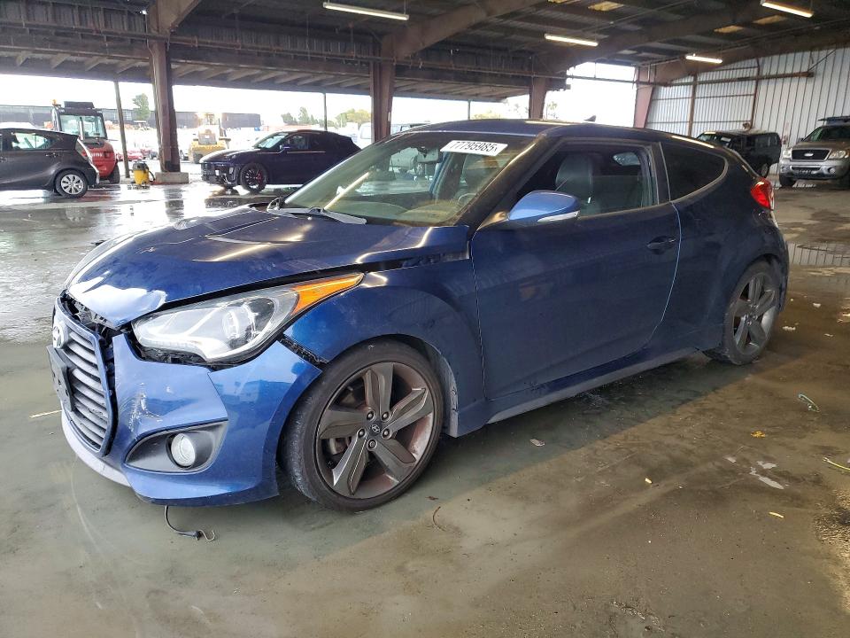 HYUNDAI VELOSTER 2015 with VIN KMHTC6AEXFU243541 - Photo from auction