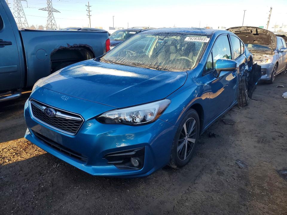 SUBARU IMPREZA PR 2019 with VIN 4S3GKAD6XK3613208 - Photo from auction