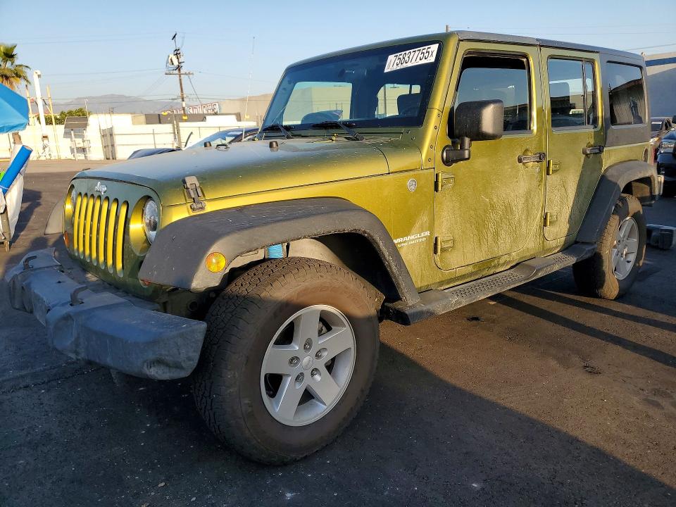 Photo 1 from auction – 2007 JEEP WRANGLER X with VIN 1J4GA39177L145709
