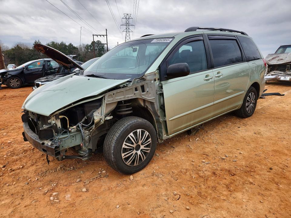 TOYOTA SIENNA CE 2008 with VIN 5TDZK23C48S161950 - Photo from auction