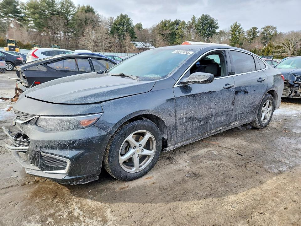 CHEVROLET MALIBU 2018 with VIN 1G1ZB5ST2JF214100 - Photo from auction