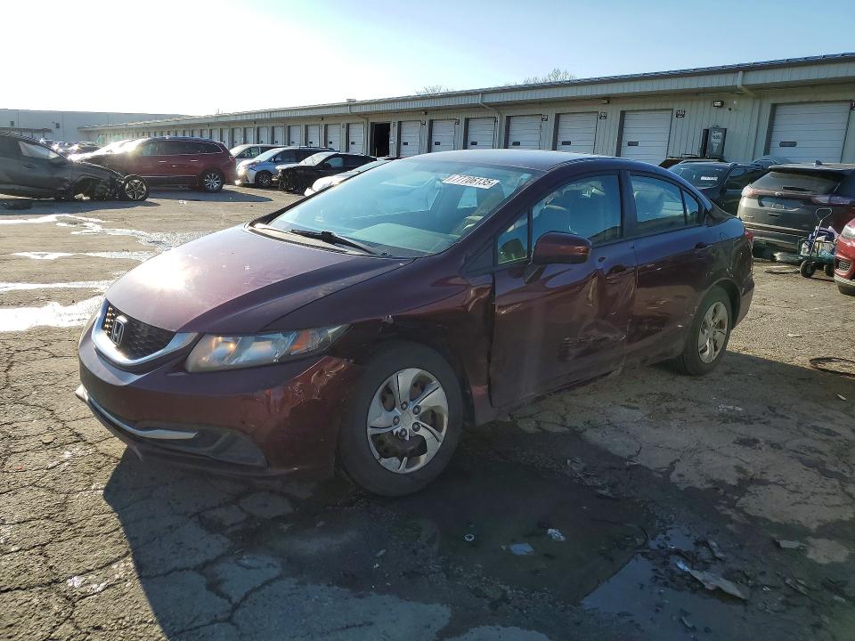 Фото 1 с аукциона – 2015 HONDA CIVIC с VIN 19XFB2F59FE101525