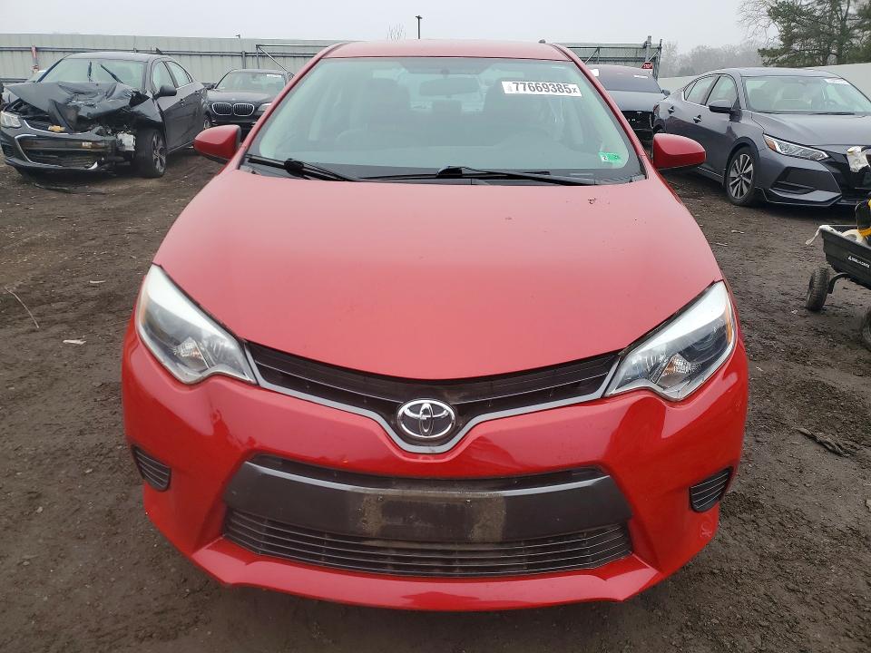 Photo 5 from auction – 2016 TOYOTA COROLLA L with VIN 2T1BURHE8GC542125