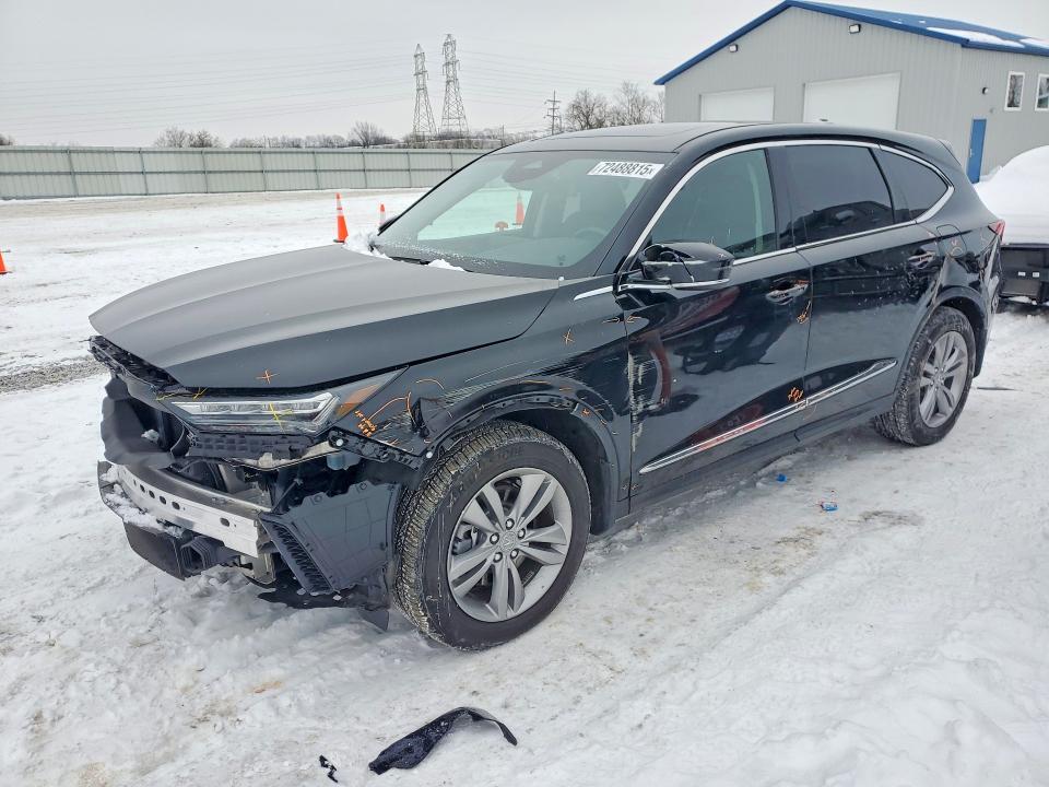 ACURA MDX 2025 with VIN 5J8YE1H32SL018723 - Photo from auction
