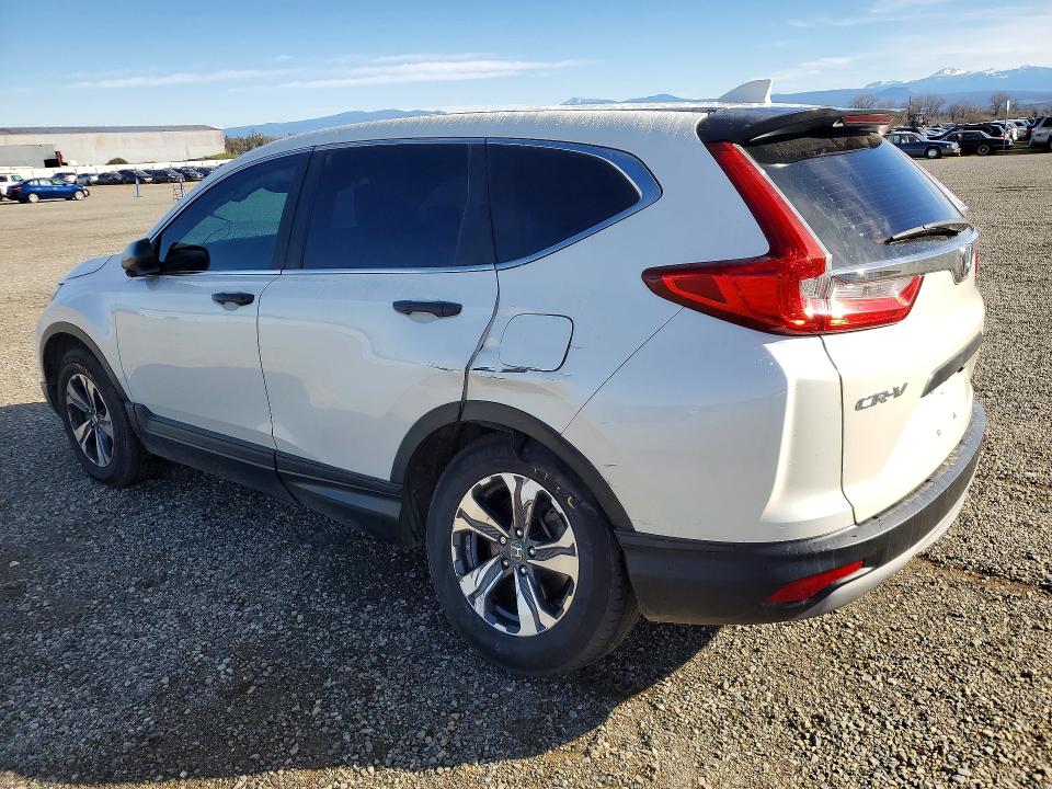 Photo 2 from auction – 2017 HONDA CR-V LX with VIN 2HKRW6H34HH204340