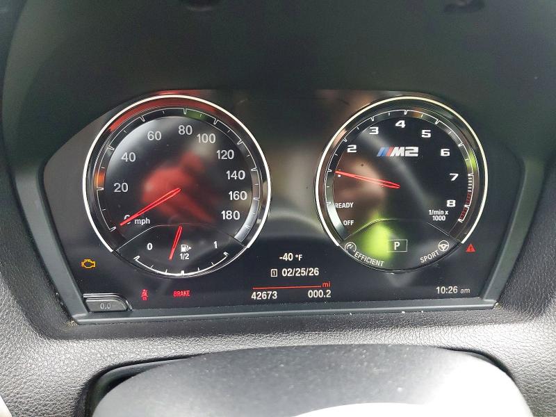 Photo 9 from auction – 2020 BMW M2 with VIN WBS2U7C01L7E35909
