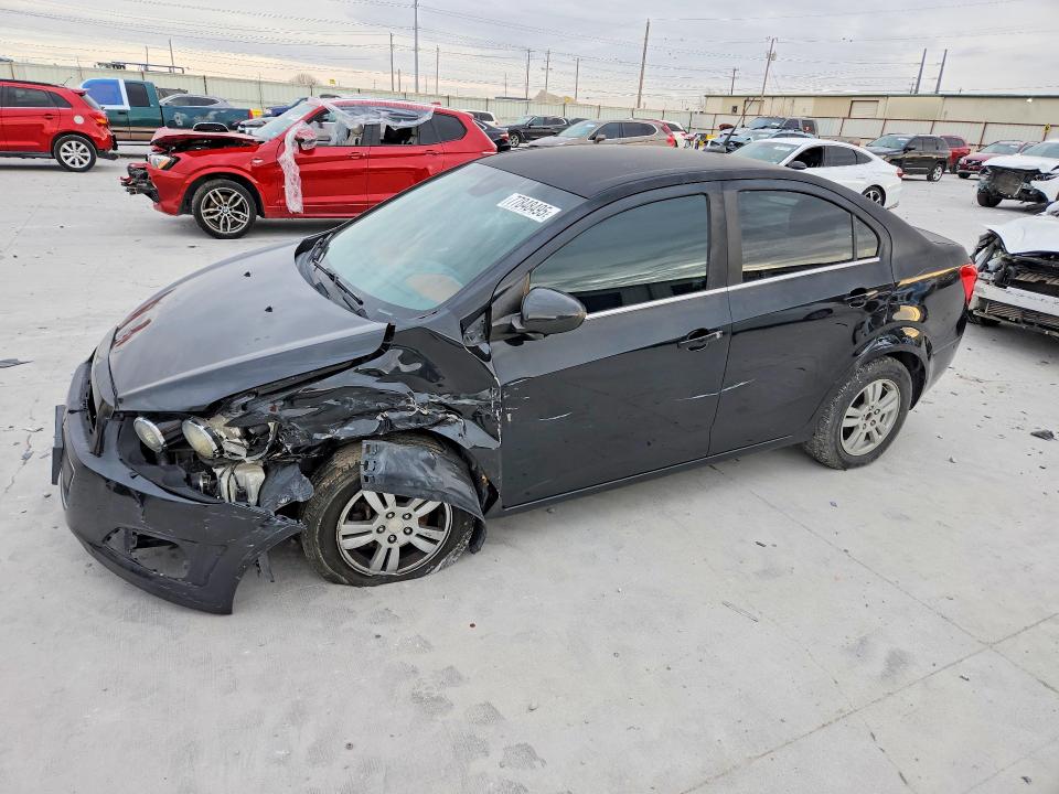 CHEVROLET SONIC 2013 with VIN 1G1JC5SH5D4250773 - Photo from auction