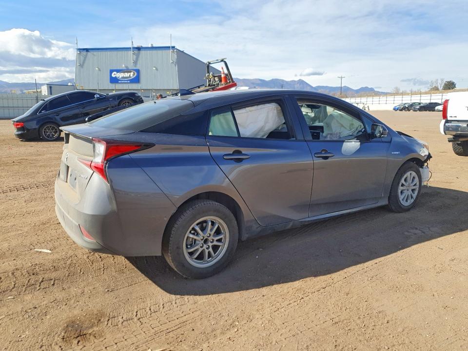Photo 3 from auction – 2019 TOYOTA PRIUS with VIN JTDKARFU6K3072035