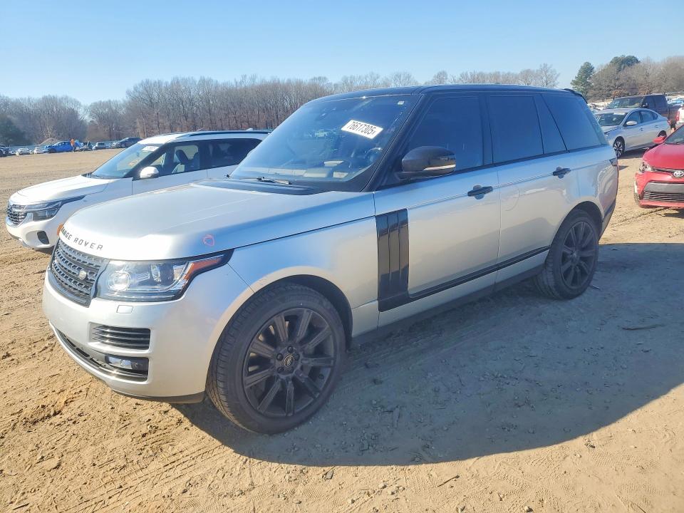 LAND ROVER RANGE ROVER 2017 with VIN SALGS2FE7HA349453 - Photo from auction